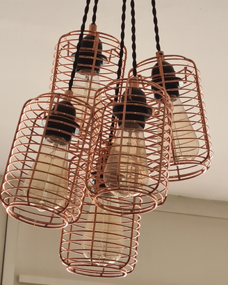Lampadario industrial