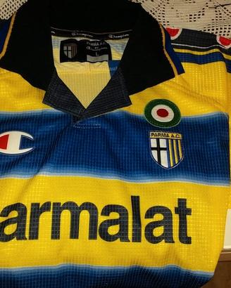 Maglia Parma ufficiale retro anno 2001 Champion