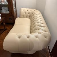 Divani in pelle beige