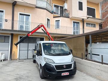 Fiat Ducato 2.3 MJT 130CV CASSONE GRU 7 POSTI