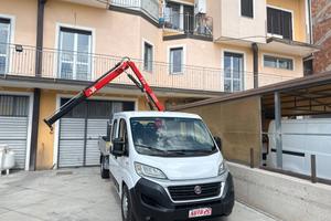 Fiat Ducato 2.3 MJT 130CV CASSONE GRU 7 POSTI