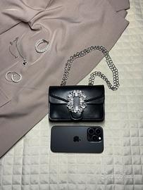 Borsa Nera con Strass