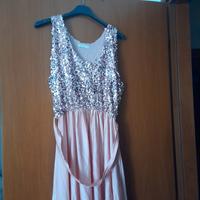 vestito con paillets