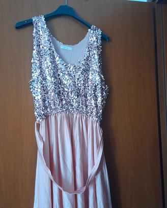 vestito con paillets