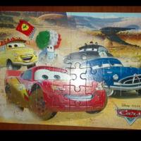 Puzzle e libro Cars
