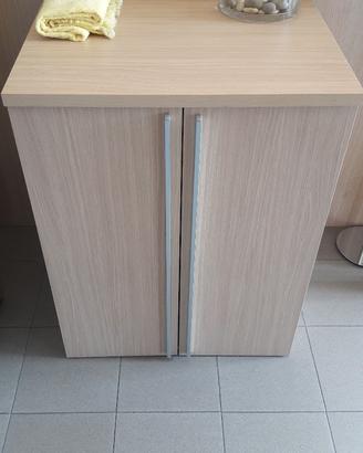 Mobile coprilavatrice 69,1x61 h.91,8 rovere chiaro