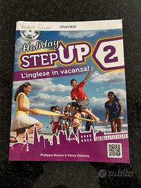 Libro scolastico per vacanze di lingua inglese