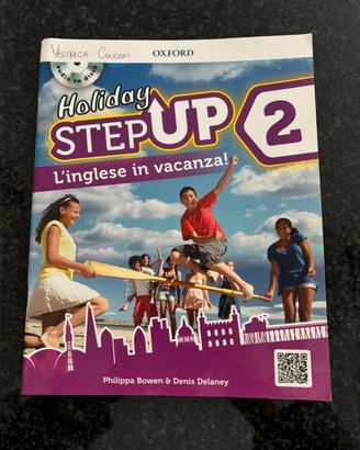 Libro scolastico per vacanze di lingua inglese