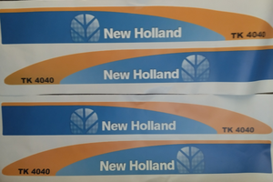 Adesivi trattore New Holland