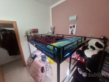 letto a castello soppalcato