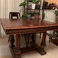 Tavolo in ciliegio allungabile anni 30’-40’