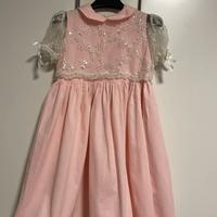 Abito da cerimonia bimba 4/5 anni