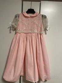 Abito da cerimonia bimba 4/5 anni