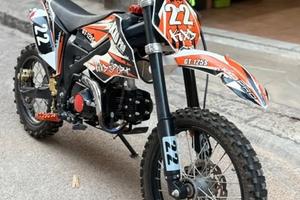 Kxd 125 4 tempi cross enduro pari al nuovo