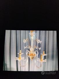 lampadario a 5 luci