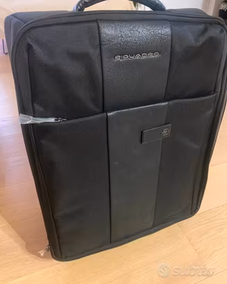 Trolley Piquadro cabina nuovo cartellino nero