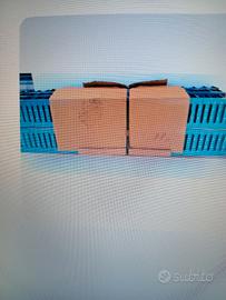 Canale MUFLE FLAT A15 Componibile con Griglia Zinc