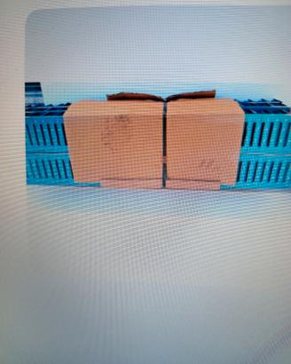 Canale MUFLE FLAT A15 Componibile con Griglia Zinc
