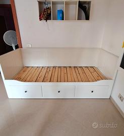 Struttura divano letto con cassettoni Ikea