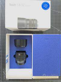 Obiettivo Carl Zeiss Touit 32mm f/1.8 Planar T*