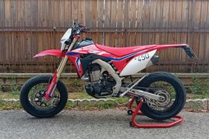 Honda CRF 450 RX Supermoto Red Moto motard