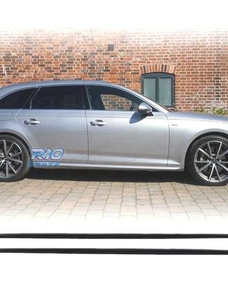 PROFILI LATERALI PER AUDI A4 B9 SLINE LOOK SEDAN A