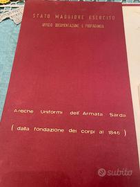 Antiche uniformi dell'armata sarda