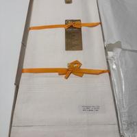 Asciugamani puro lino Giori Serie Oro Nuovi