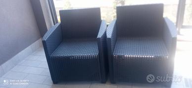 poltroncine da terrazzo 