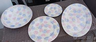 servizio piatti DECORATI A MANO
