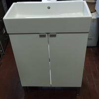lavabo d'appoggio con mobile