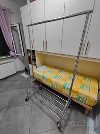 stender carrello appendiabiti per negozio