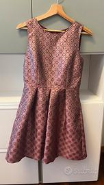 Abito Max&Co. jacquard elegante metallizzato