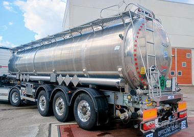 Semirimorchio Cisterna L4BH 2 ADR 2 Scomp. Mc. 34