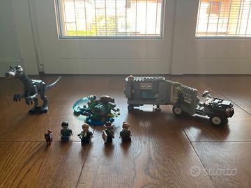 Lego jurassic world caccia al tesoro con barionix