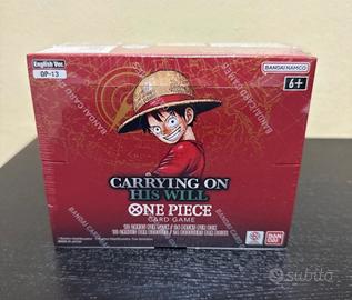 Box Op-13 One Piece eng nuovo display op13 sealed