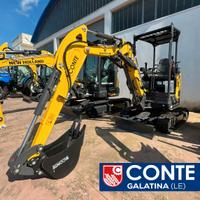 Miniescavatore NEW HOLLAND E20D braccio triplice