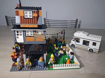 Lego moc serie tv Shameless  con minifigures 
