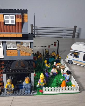 Lego moc serie tv Shameless  con minifigures 