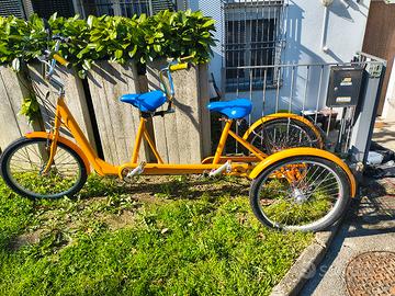 tandem a 3 ruote ideale per disabili