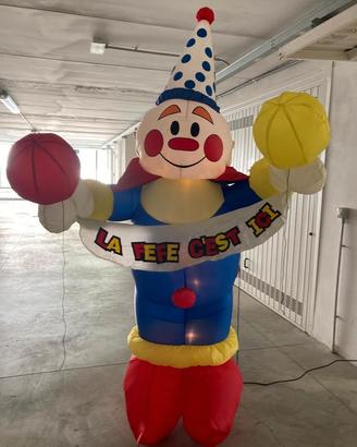 Clown Gonfiabile 2.5 M + soffiatore