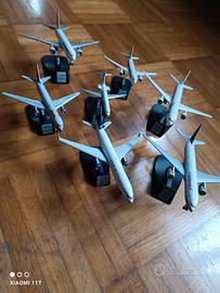 lotto aerei in metallo 