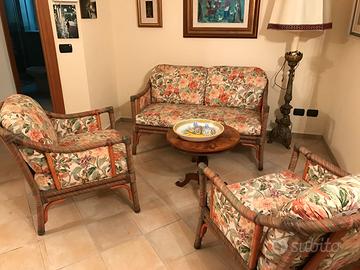 divanetto in midollino