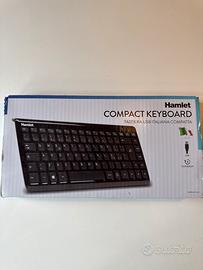 Tastiera USB Italiana Compatta Hamlet