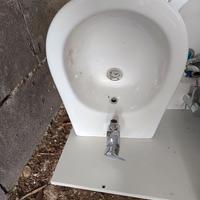 Set sanitari serie Piuma bidet, lavandino, water