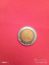 MONETA 500 LIRE 1985
