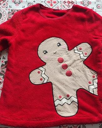 Pigiama rosso di Natale