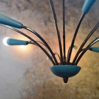 Lampadario sputnik nello stile Stilnovo