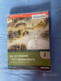 libro scolastico letteratura