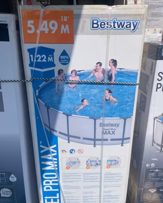Piscina NUOVA Bestway Steel Pro MAX 549x122